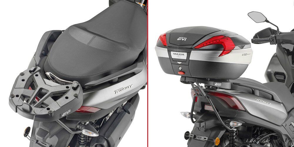 GIVI SR2150 YAMAHA X-MAX 125 (18-22) - X-MAX 250-300 (17-22) - X-MAX 400 (18-21) ARKA ÇANTA TAŞIYICI