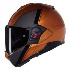 Nolan N120-1 CLASSICO (343) ÇENE ARKAYA AÇILIR KASK VERNICIATURA SPECIALE Toprak / Siyah