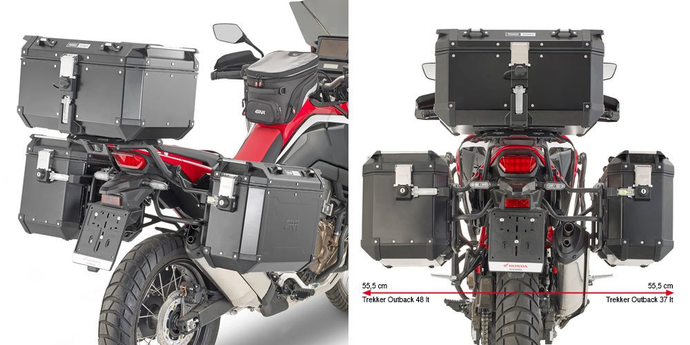 GIVI PLO1179CAM HONDA CRF1100L AFRICA TWIN (20-23) YAN ÇANTA TAŞIYICI
