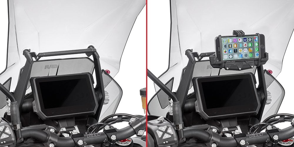 GIVI FB7706 KTM 1290 SUPER ADVENTURE R - S (17-23) ÖN CAM ARKASI AKSESUAR TUTACAGI