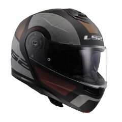 LS2 STROBE 2 ORION MAT SİYAH-MOR-MAVİ KASK SIYAH-MOR - XS