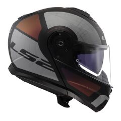 LS2 STROBE 2 ORION MAT SİYAH-MOR-MAVİ KASK SIYAH-MOR - XS