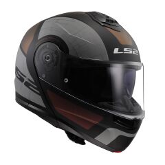 LS2 STROBE 2 ORION MAT SİYAH-MOR-MAVİ KASK SIYAH-MOR - L