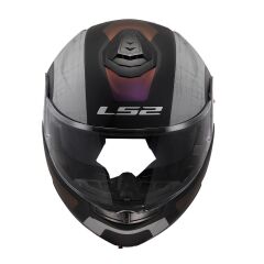 LS2 STROBE 2 ORION MAT SİYAH-MOR-MAVİ KASK SIYAH-MOR - XXL