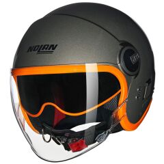 Nolan N21 VISOR OCIO AÇIK MOTOSİKLET KASKI Taş / Turuncu 349