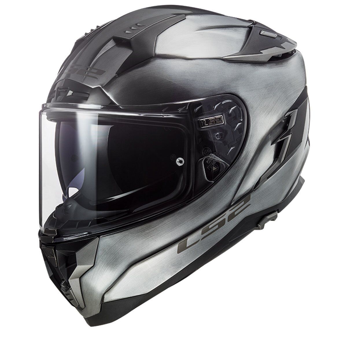 LS2 CHALLENGER JEANS KASK TEK RENK - XL