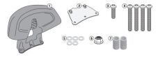 KAPPA KTB2120A YAMAHA TRICITY 125-155 (14-22) SISSYBAR