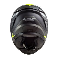 LS2 CHALLENGER ALLERT MAT TITANIUM-NEON SARI KASK MAT TITANIUM-SARI - XL