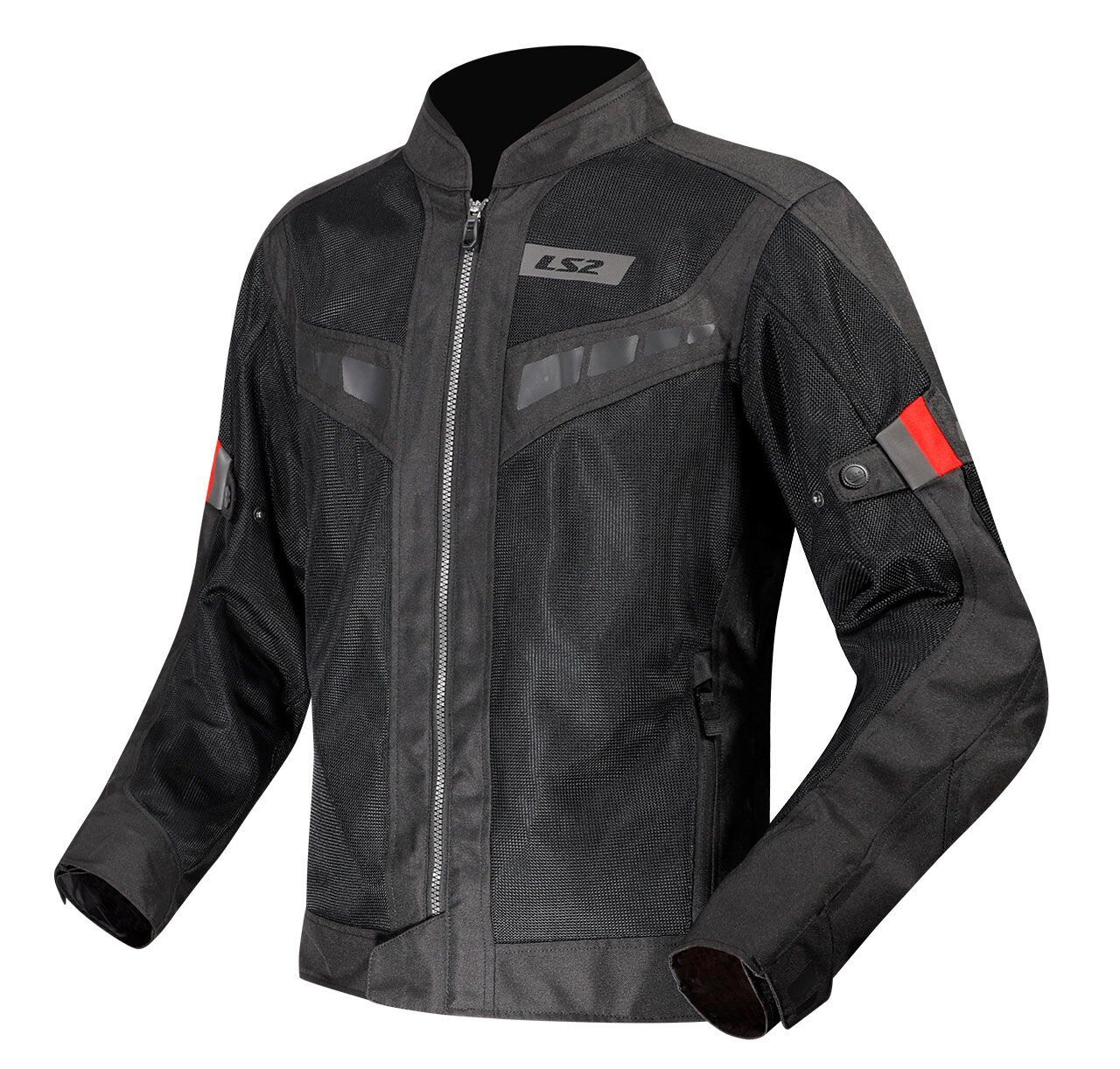 LS2 BLADE AIR MONT SİYAH-KIRMIZI SIYAH/KIRMIZI - S