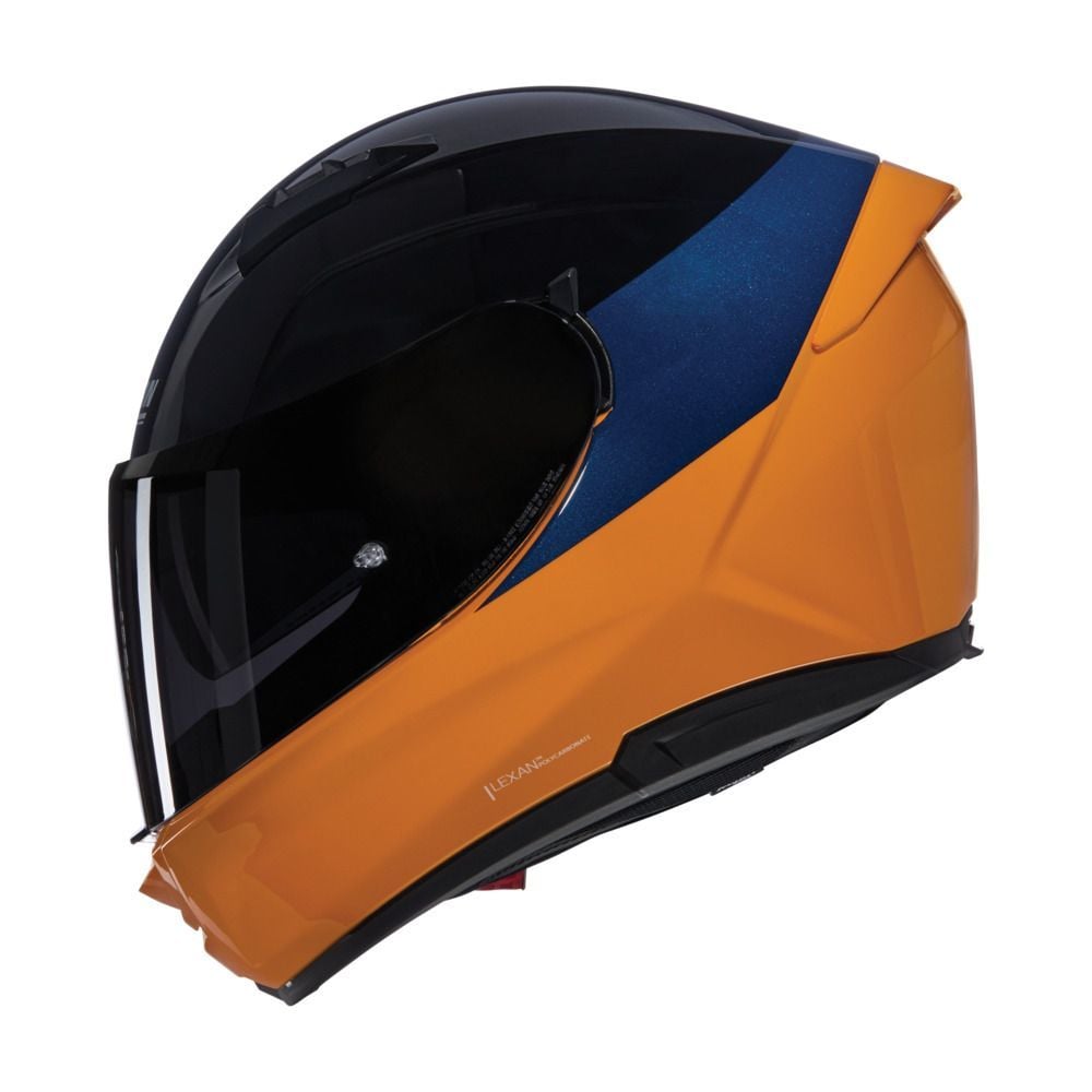Nolan N60-6 VERNICIATURA SPECIALE (Turuncu / Siyah / Koyu Mavi) 342