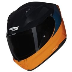 Nolan N60-6 VERNICIATURA SPECIALE (Turuncu / Siyah / Koyu Mavi) 342