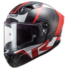 LS2 THUNDER RACING 1 KIRMIZI-BEYAZ KASK BEYAZ-KIRMIZI - XL