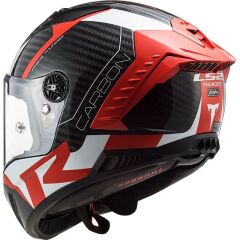 LS2 THUNDER RACING 1 KIRMIZI-BEYAZ KASK BEYAZ-KIRMIZI - XL