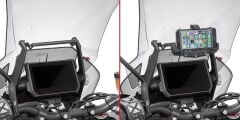 GIVI FB7706 KTM 1290 SUPER ADVENTURE R - S (17-23) ÖN CAM ARKASI AKSESUAR TUTACAGI