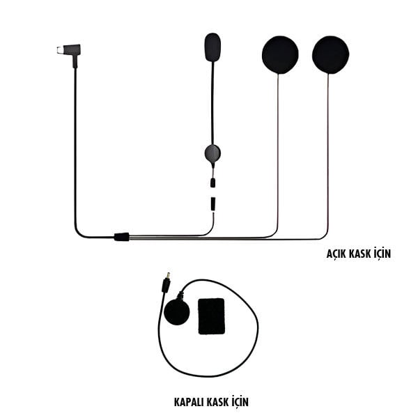 SCS T2 PLUS AUDIO VE MİKROFON SETİ