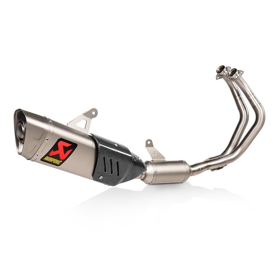 AKRAPOVIC S-Y7R12-APT YAMAHA R7 (21-24) RACING LINE (TITANIUM) EGZOZ