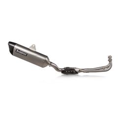 AKRAPOVIC S-Y5R8-HILT YAMAHA T-MAX (20-24) RACING LINE (TITANIUM) EGZOZ