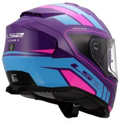 LS2 STORM 2 FIST MOR-MAVİ KASK MOR - XS