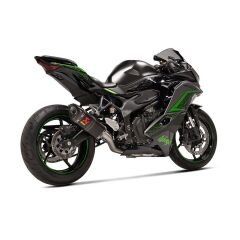 AKRAPOVIC S-K2R3-APC KAWASAKI NINJA ZX-25R (23-24) - NINJA ZX-4R (23-24) RACING LINE (CARBON) EGZOZ