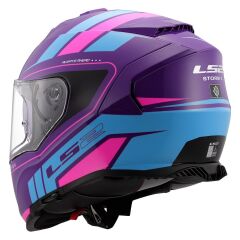LS2 STORM 2 FIST MOR-MAVİ KASK MOR - L