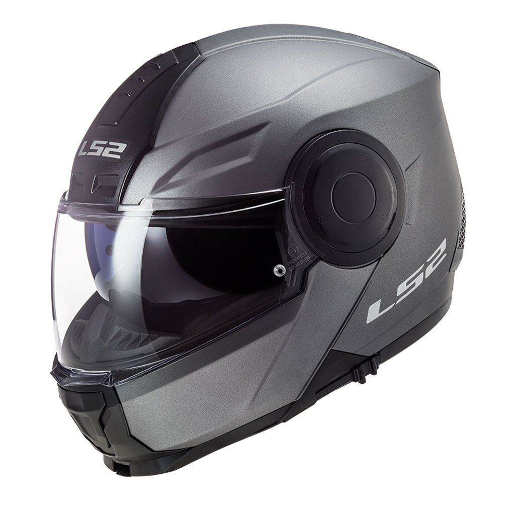 LS2 SCOPE MAT TITANIUM KASK MAT TITANIUM - M