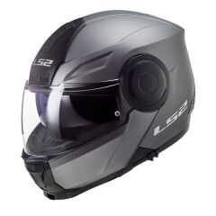 LS2 SCOPE MAT TITANIUM KASK MAT TITANIUM - M