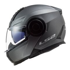 LS2 SCOPE MAT TITANIUM KASK MAT TITANIUM - M