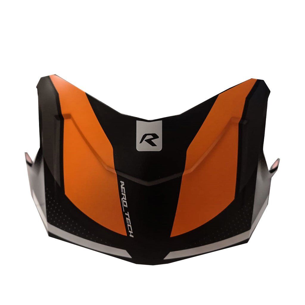 NEXX SX.100R SKIDDER MAT SİYAH-TURUNCU KASK ARKA SPOILER