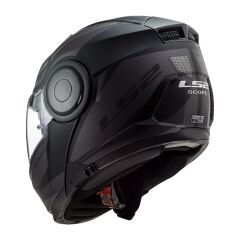 LS2 SCOPE AXIS MAT SİYAH-TITANIUM KASK MAT SIYAH/TITANIUM - M