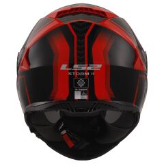LS2 STORM 2 TRACKER SİYAH-KIRMIZI KASK SIYAH/KIRMIZI - S