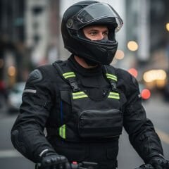 VEXO V110 MOTOSİKLET KURYE GÖĞÜS ÇANTASI