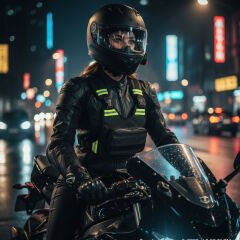 VEXO V110 MOTOSİKLET KURYE GÖĞÜS ÇANTASI