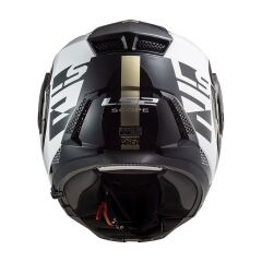 LS2 SCOPE ARCH BEYAZ-TITANIUM KASK BEYAZ - S