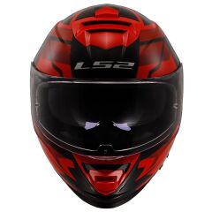 LS2 STORM 2 TRACKER SİYAH-KIRMIZI KASK SIYAH/KIRMIZI - L