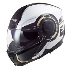 LS2 SCOPE ARCH BEYAZ-TITANIUM KASK BEYAZ - M