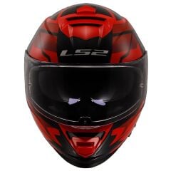 LS2 STORM 2 TRACKER SİYAH-KIRMIZI KASK SIYAH/KIRMIZI - XL