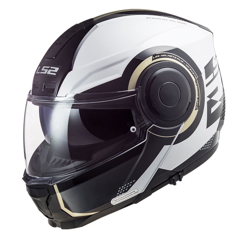 LS2 SCOPE ARCH BEYAZ-TITANIUM KASK BEYAZ - L