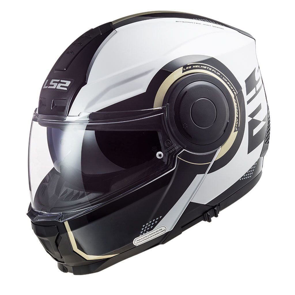 LS2 SCOPE ARCH BEYAZ-TITANIUM KASK BEYAZ - XXL