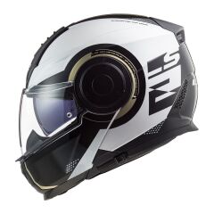 LS2 SCOPE ARCH BEYAZ-TITANIUM KASK BEYAZ - XXL