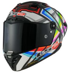 LS2 THUNDER KARBON GP AERO FLASH SİYAH KASK SIYAH - M