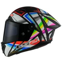 LS2 THUNDER KARBON GP AERO FLASH SİYAH KASK SIYAH - M