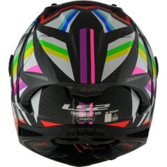 LS2 THUNDER KARBON GP AERO FLASH SİYAH KASK SIYAH - M