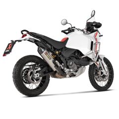 AKRAPOVIC S-D9SO19-HJAT DUCATI DESERT X (22-24) SLIP-ON LINE (TITANIUM) EGZOZ