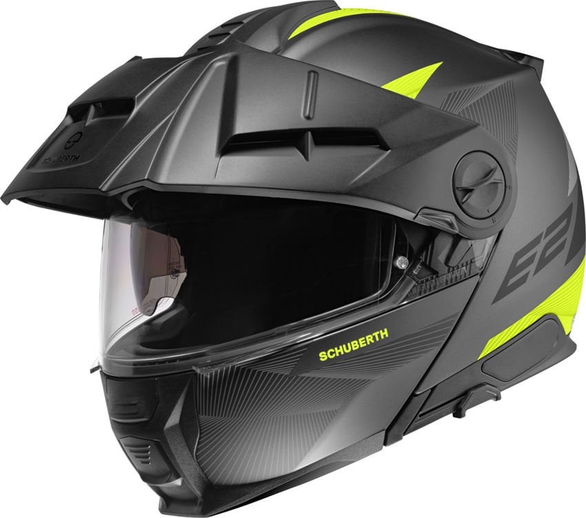 SCHUBERTH E2 DEFENDER YELLOW KASK