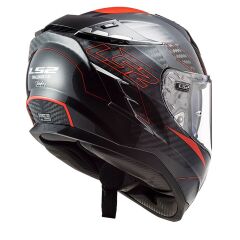 LS2 CHALLENGER C KARBON FOLD KIRMIZI KASK KIRMIZI - XL