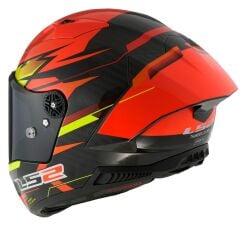 LS2 THUNDER KARBON GP AERO FIRE KIRMIZI-SİYAH KASK SIYAH/KIRMIZI - S