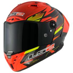 LS2 THUNDER KARBON GP AERO FIRE KIRMIZI-SİYAH KASK SIYAH/KIRMIZI - L