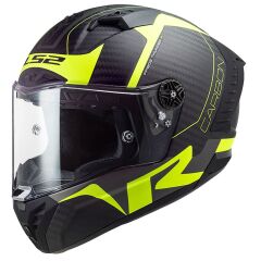 LS2 THUNDER KARBON RACING 1 MAT NEON SARI KASK NEON SARI - XL