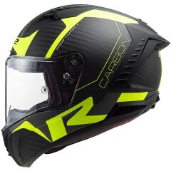 LS2 THUNDER KARBON RACING 1 MAT NEON SARI KASK NEON SARI - XL