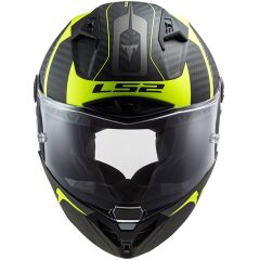 LS2 THUNDER KARBON RACING 1 MAT NEON SARI KASK NEON SARI - XL